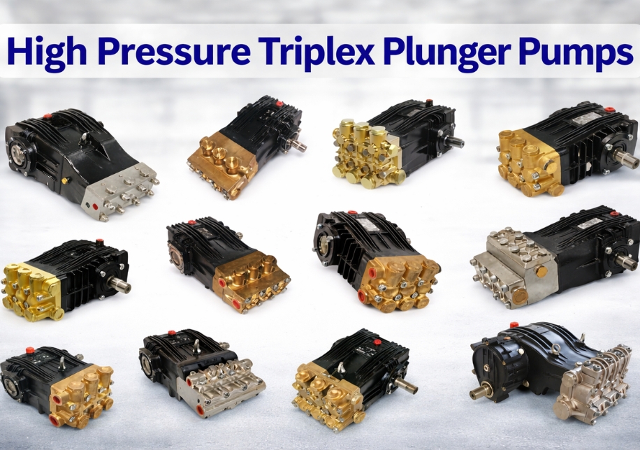 High Pressure Triplex Plunger Pump