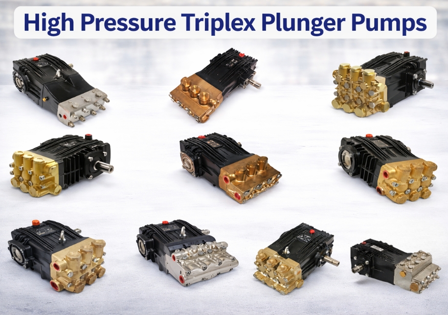High Pressure Triplex Plunger Pump